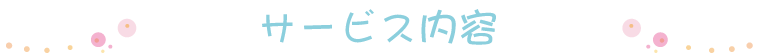 サービス内容